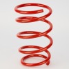 A Heavy Decorative Red Spiral Spring
