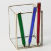 A Glass Pencil Holder AF