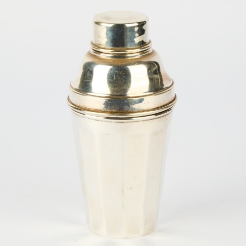 An Art Deco Cocktail Shaker