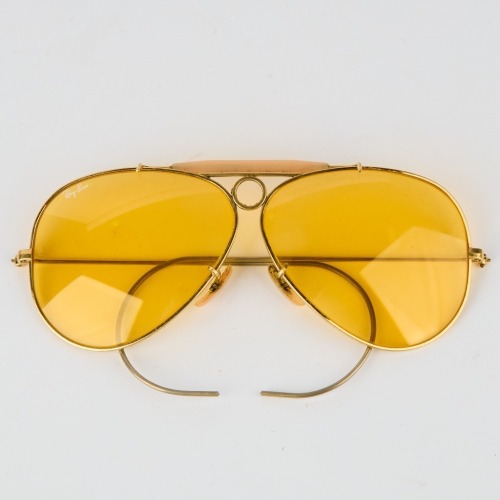 A Pair of Original Ray-Ban Ambermatic Sunglasses Manufactured by Bausch and Lomb, U.S.A