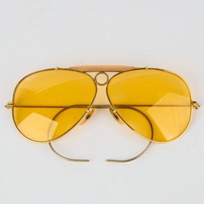 A Pair of Original Ray-Ban Ambermatic Sunglasses Manufactured by Bausch and Lomb, U.S.A