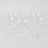 A Set of Six Hollow Stem Champagne Coupes