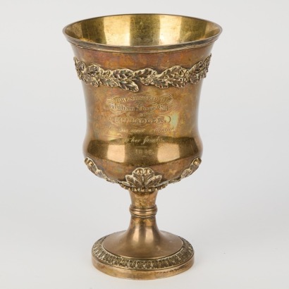 A Sterling Silver Trophy