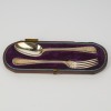 A Sterling Silver Knife and Fork Set