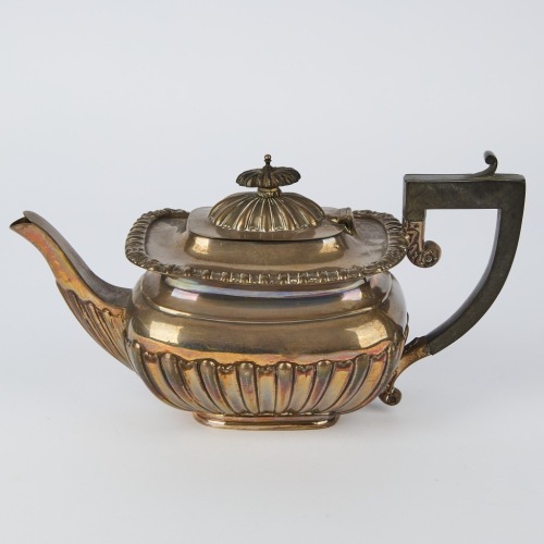 A Sterling Silver Teapot