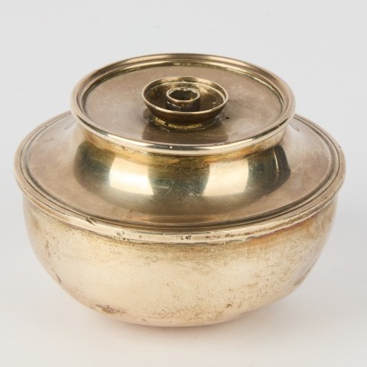 A Sterling Silver Lamp Burner