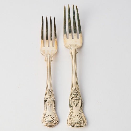 A Pair of Sterling Silver Forks