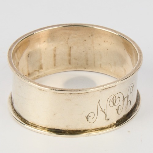 A Sterling Silver Napkin Ring