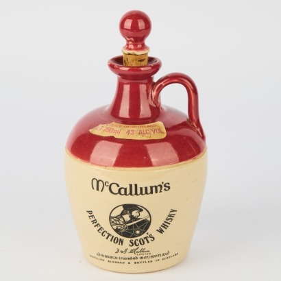 A McCallum's Scots Whisky Bottle