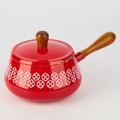 A Vintage Enamel Pot
