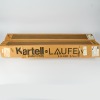 A Pair of Silver Rifly Suspension Lamps by Kartell
