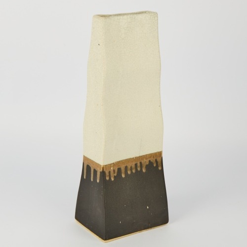 A Pair Of Large Crackle Glaze Vases