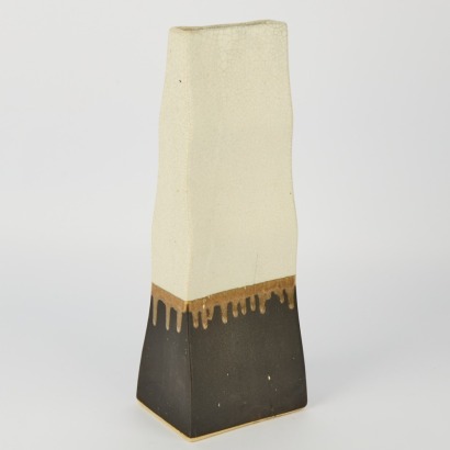 A Pair Of Large Crackle Glaze Vases