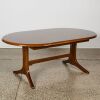 A Mid-Century Mahogany Extension Dining Table