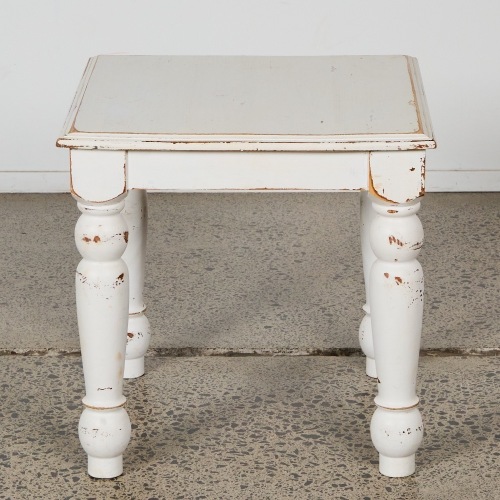 A Distressed Timber Table