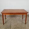 A Mid-Century Teak Extendable Dining Table, Denmark - 2