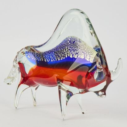 A Mid-Century Original Murano Venetian Art Glass Sculpture