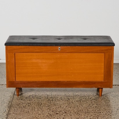 A Mid-Century Seated Storage Box