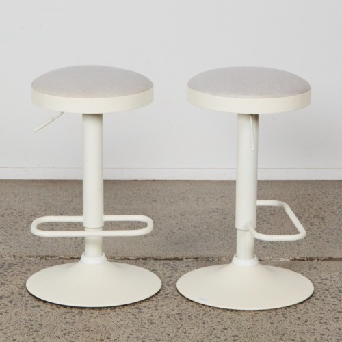 A Pair of Minimal Barstools