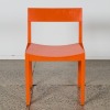An Orange Lacquered Moooi Style Chair