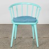 A Mint Green W Chair by Fabrizio Gallinaro for Billiani - 2