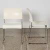 A Pair of Sleigh Based Vitra Chairs by Jasper Morrison
