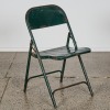 A 1950's Industrial Folding Metal Chair