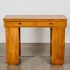 A 1960's Solid Rimu Writing Desk