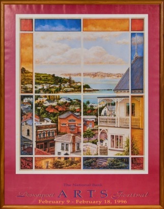 An Advertising Picture of The National Bank Devonport Arts Festival 1996