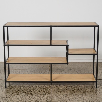 An Industrial Style Minimal Display Shelf