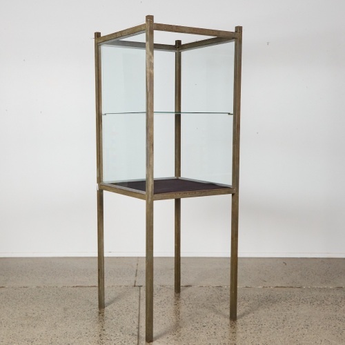 A Large Museum Display Case
