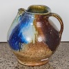 A Large Ian Dalzell Salt and Ash Glaze Fatso Jug