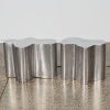 A Pair of Sculptural Post Modern Occasional Tables