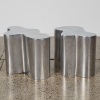 A Pair of Sculptural Post Modern Occasional Tables - 2