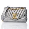 Louis Vuitton, Metallic Grey New Wave Chain Bag with Box