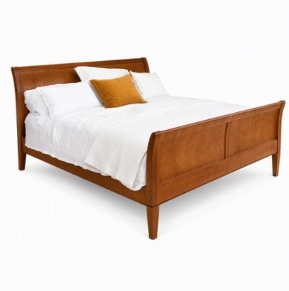A Queen Trenail Boat Bed in Kauri from Rose and Heather