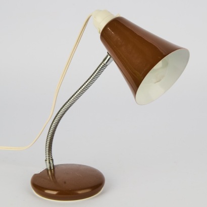 A Vintage Meldec Gooseneck Lamp