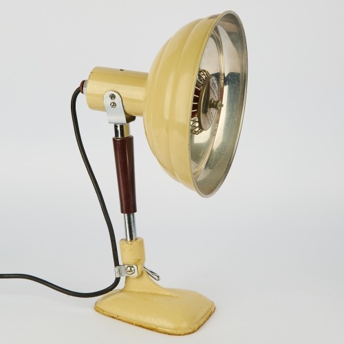 A Mid-Century PIFCO Infradette Infrared Heat Lamp