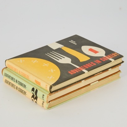 A Set of Three Adventures in Cookery Books