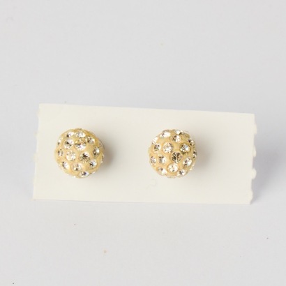 A Pair of 925 Silver Accent Earrings