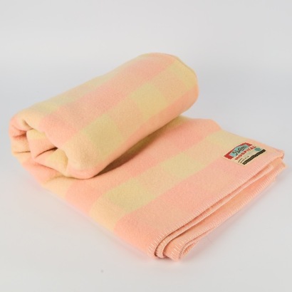 A Vintage "Petone Hospital" Blanket by the Wellington Woollen Company