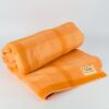 A Pure Wool Orange Roslyn Coronation Blanket