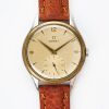 Stainless Steel, 38mm OMEGA Jumbo Calatrava CK2505 Hand-wound Wristwatch, circa 1940-50's