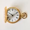 18ct Yellow Gold, 33mm Ladies Half Hunter Fob Watch, circa C20th - 2
