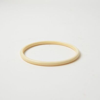 A Chinese Bone Carved Bangle