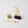 A Group of Bone Carved Items