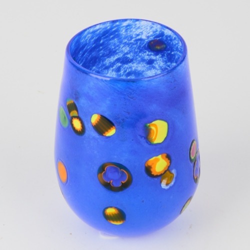 A Garry Nash Vase with Murrini Inclusions