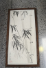 A Chinese Cranes Ink Bamboo Painting