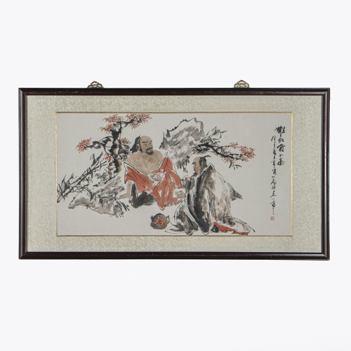 A Chinese Painting of Ancient Figures