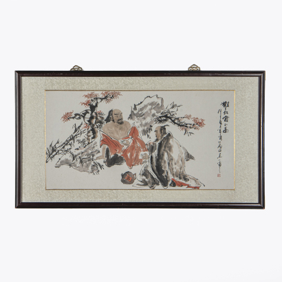 A Chinese Painting of Ancient Figures